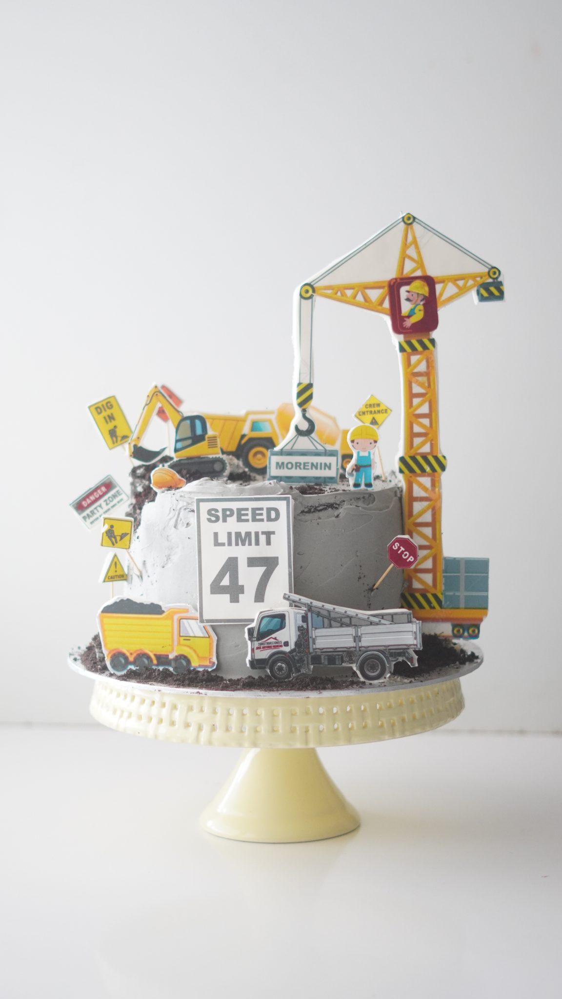 TARTA CONSTRUCCIÓN